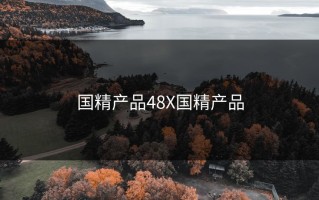 国精产品48X国精产品