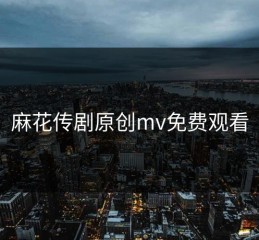 麻花传剧原创mv免费观看