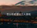 怎么劝老婆玩三人游戏